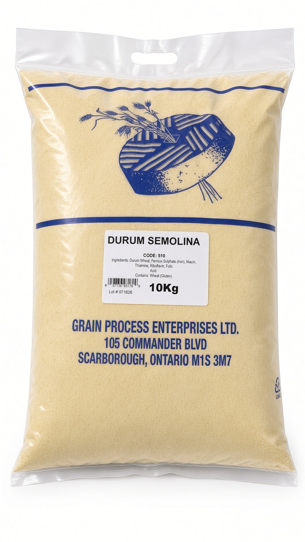 Durum Semolina — Durum Semolina