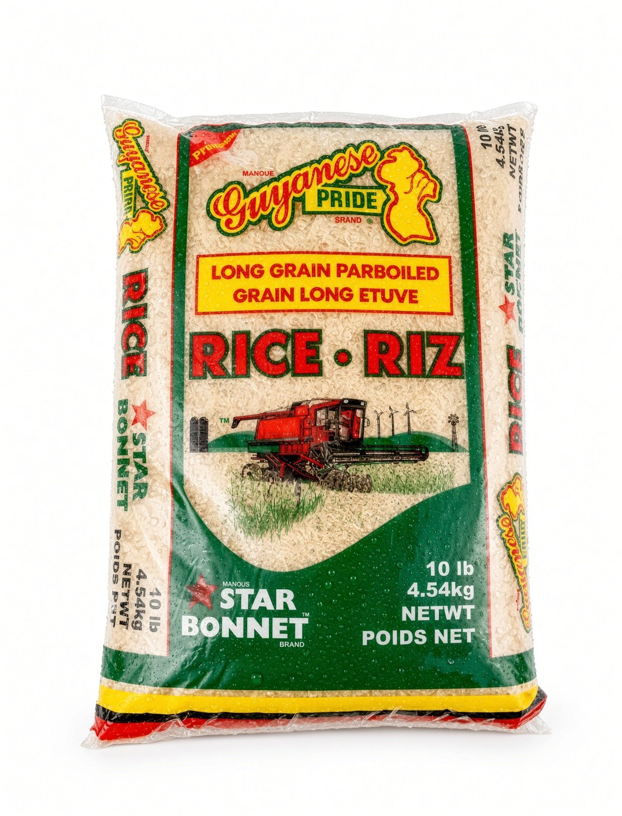 Guyanese Pride Long Grain Parboiled Rice (10lb) — Guyana Pride longgrain rice Guyanese Pride Long Grain Parboiled Rice (10lb) — Guyana Pride longgrain rice