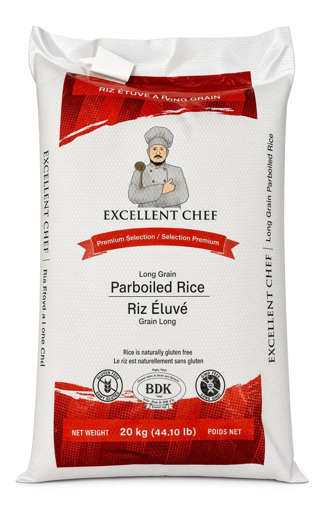 Excellent Chef Parboiled Rice (20kg) — IMG_0046